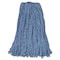 Rubbermaid Commercial 1 in Cut-End Wet Mop, Blue, Cotton/Synthetic, PK12, FGF51800BL00 FGF51800BL00 - alternate 1